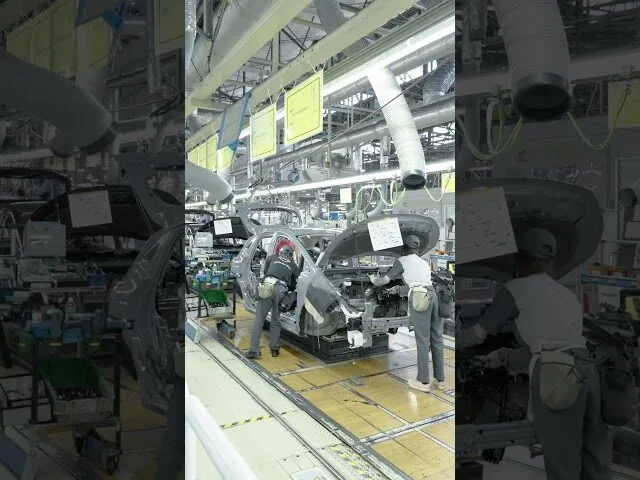 【工場潜入🚗】日産自動車の製造工程を大公開